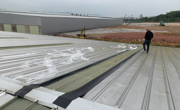 开平厂房屋面防水维修案例